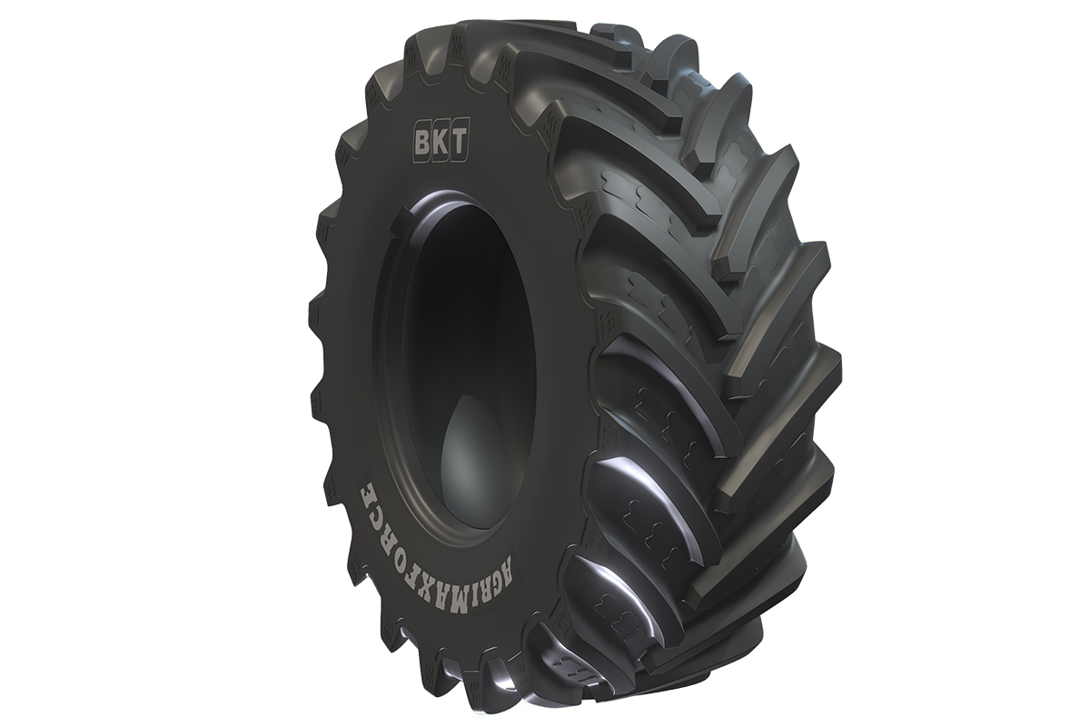 AGRIMAX FORCE è il prodotto di punta di BKT per i trattori e le macchine agricole più esigenti